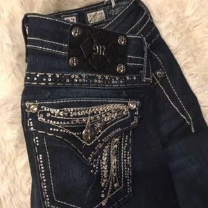 Miss me “easy boot cut” dark wash jeans